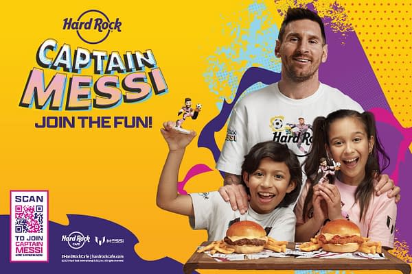 Hard Rock International & Lionel Messi Continue Superhero Kids Menu
