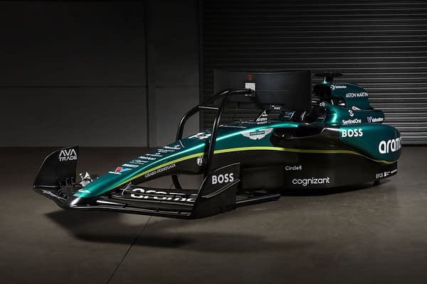 Aston Martin Launches New F1 Motion Simulator Rig