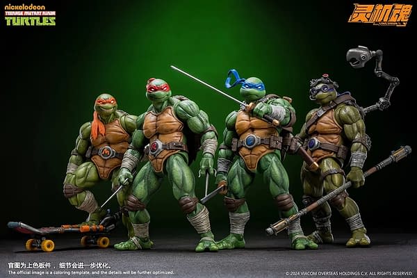 New Teenage Mutant Ninja Turtles Figures Coming Soon from LingJiHun