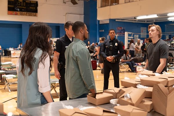 The Rookie Season 7 Ep. 9: "The Kiss" Trailer; New "Wildfire" Images