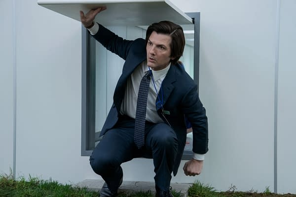 Severance Star Adam Scott on "Freaking Out