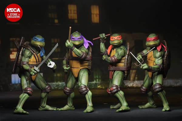  NECA Store Exclusive Teenage Mutant Ninja Turtles 4-Pack Revealed