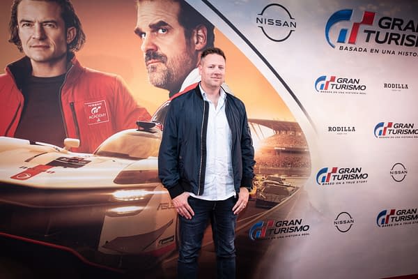 Barcelona, Spain - August 3, 2023: Director Neill Blomkamp attends a special screening for Columbia Pictures GRAN TURISMO: BASED ON A TRUE STORY. Photo by: Darío Fernandez Photo by Darío Fernández De Francesco © 2023 CTMG, Inc. All Rights Reserved.