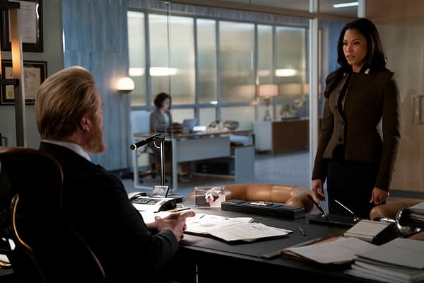 Suits LA: "Bat Signal" Brings Ted/Harvey Team-Up: S01E09 Preview