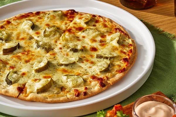 California Pizza Kitchen Frozen Launches Dill Pickle Pizza