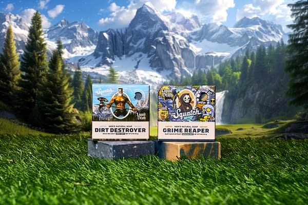 Liquid Death & Dr. Squatch Partner Up For Another Soap Collab