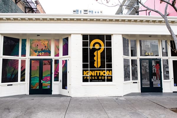 Ignition Press San Diego Comic-Con street mockup from IP