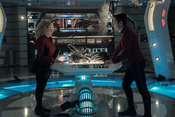 Strange New Worlds: Quinn on Scotty-Pelia, Learning from Carol Kane