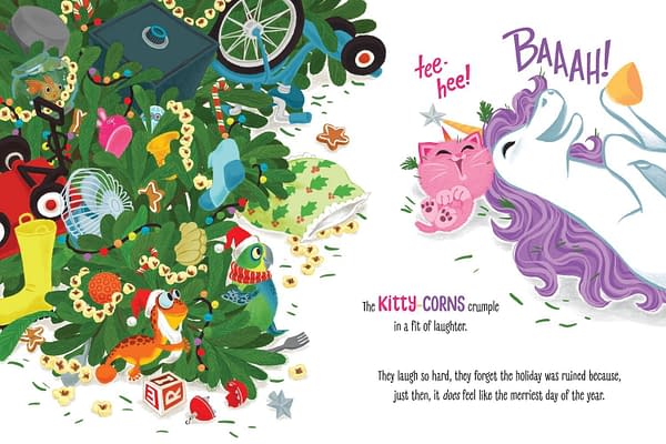 Shannon Hale & LeUyen Pham's Holly Jolly Kitty-Corn Gets A 125,000 Print Run