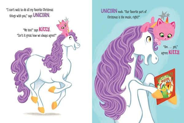 Shannon Hale & LeUyen Pham's Holly Jolly Kitty-Corn Gets A 125,000 Print Run