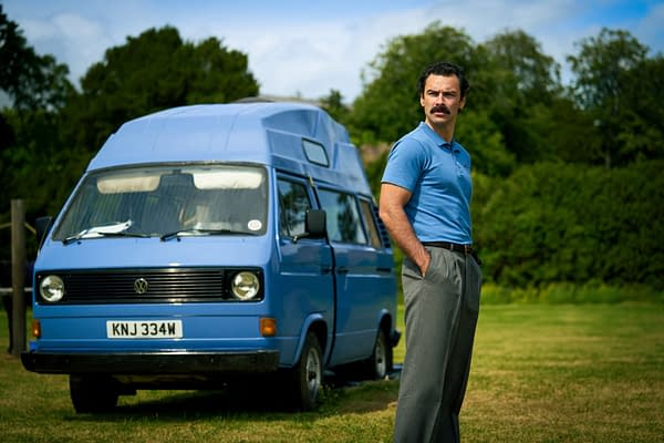 Rivals Season 2 Cast Cosplays The 80's in Hulu Sneak Peek, Images