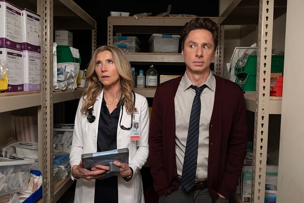 Scrubs Return Images: JD, Turk, Elliot, Carla & Dr. Cox Are Back!