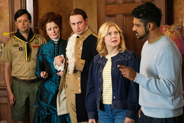 Ghosts S05E12 "The List" Overview, Images Released: B&B Bedlam & More