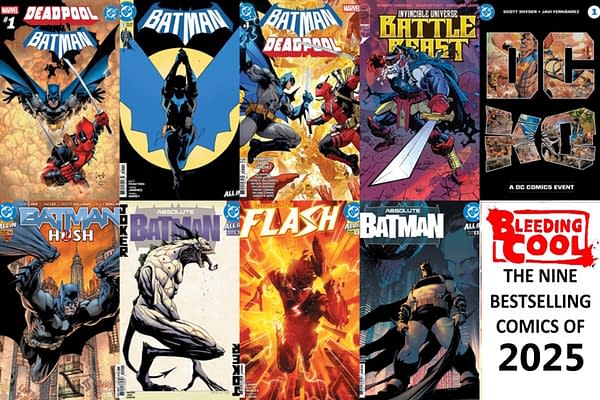 Top Nine Bleeding Cool Bestseller List Of 2025