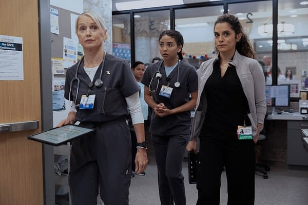 The Pitt S02E07 "1:00 P.M." Preview: Shawn Hatosy's Dr. Abbot Returns