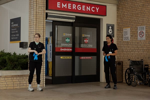 The Pitt S02E07 "1:00 P.M." Preview: Shawn Hatosy's Dr. Abbot Returns