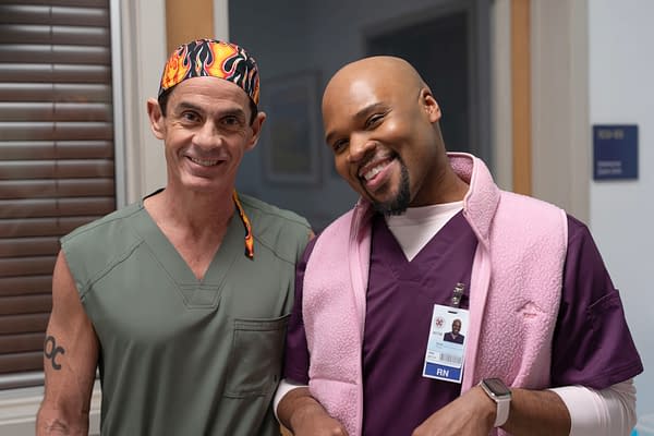 Scrubs Season 1 E06 "My V.I.P." Images: Can JD & Dr. Park Play Nice?