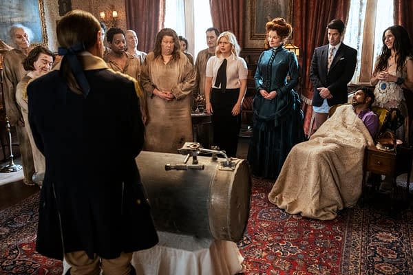 Ghosts S05E14: "The Water Heater" Early Preview: Things Get Political