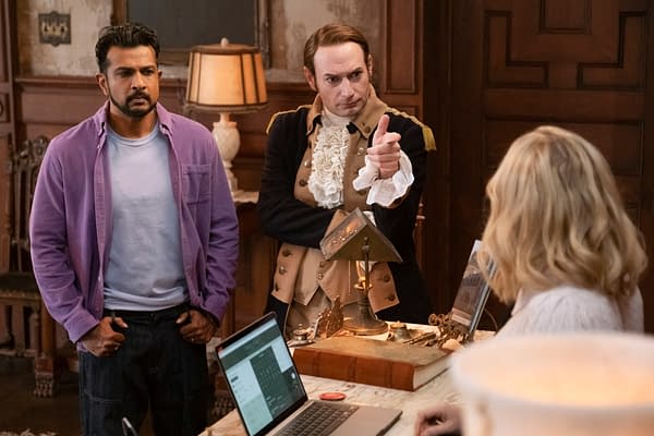 Ghosts S05E14: "The Water Heater" Sneak Peeks: It's All Political