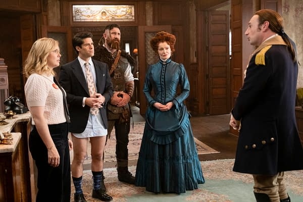 Ghosts S05E14: "The Water Heater" Sneak Peeks: It's All Political