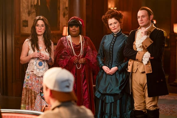 Ghosts S05E16: "Woodstone Royale" Preview: Iain Armitage Guest Stars