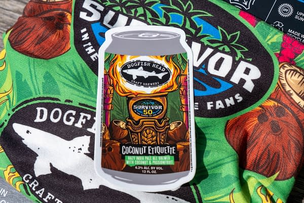 Dogfish Head Partners With Survivor For a Special 50th Season Brew
