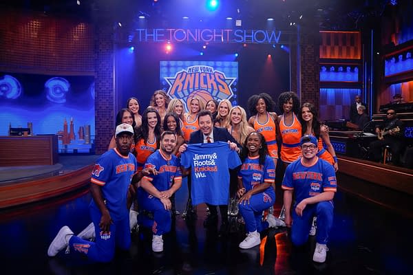 Knicks Star Karl-Anthony Towns, Seth Meyers Talk NBA Championship