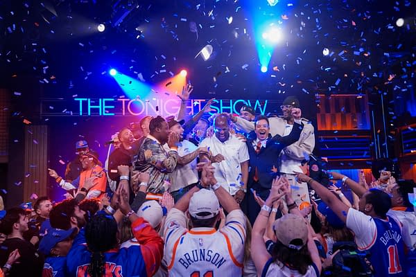 Knicks Star Karl-Anthony Towns, Seth Meyers Talk NBA Championship