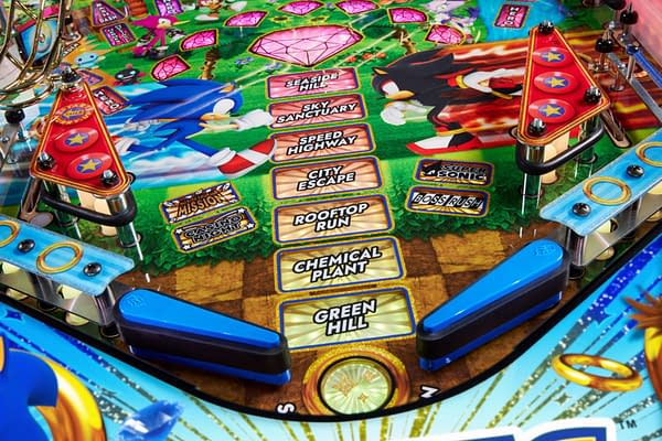 Sonic the Hedgehog Will Get Its Own Official Pinball Table