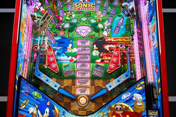 Sonic the Hedgehog Will Get Its Own Official Pinball Table