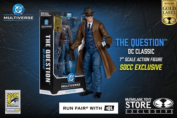 DC Comics Classic The Question Arrives at SDCC from McFarlane