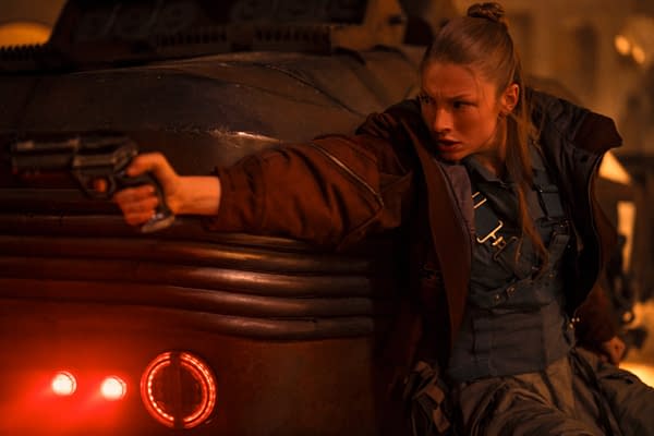 Blade Runner 2099 Images Spotlight Yeoh's Olwen, Schafer's Cora