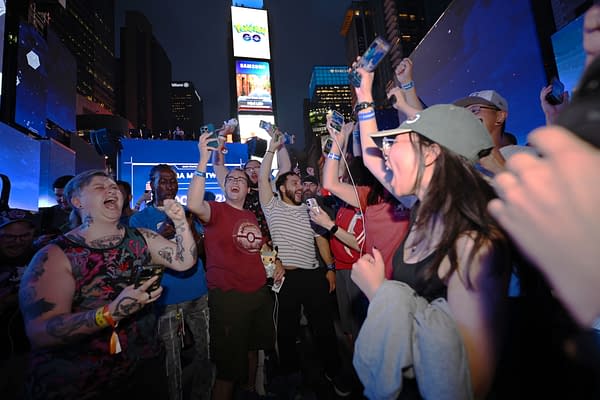 Pokémon GO Celebrates Its Tenth Anniversary in Times Square