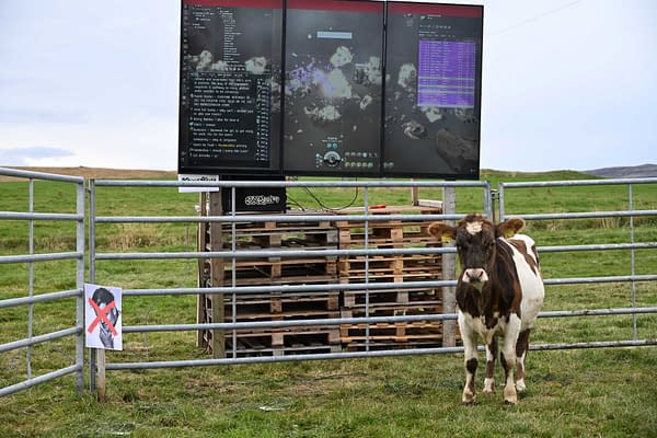 A Real Cow Played EVE Online... For Some Reason