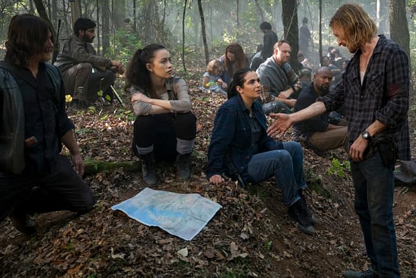 The Walking Dead Season 8: Daryl, Rosita, and Tara Debate Dwight's Fate