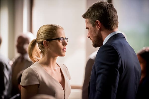 Emily Bett Rickards Sees Trouble Ahead for Oliver and Felicity