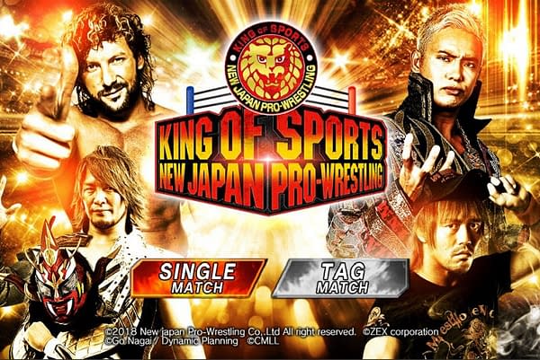 New Japan Pro Wrestling Releases Their Own Mobile Game
