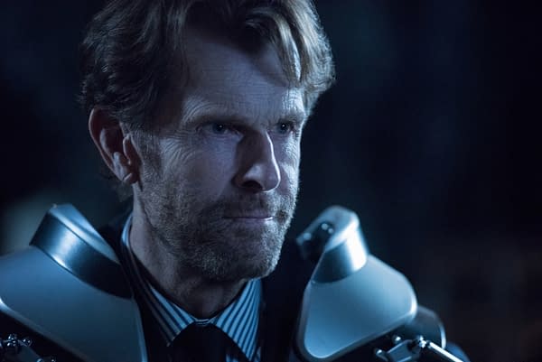 Batwoman -- "Crisis on Infinite Earths: Part Two" -- Image Number: BWN108c_0150.jpg -- Pictured: Kevin Conroy as Bruce Wayne -- Photo: Dean Buscher/The CW -- © 2019 The CW Network, LLC. All Rights Reserved.