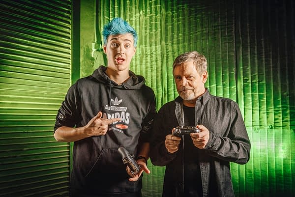 Ninja Is Going To Teach Mark Hamill A Thing Or Two About "Fortnite"