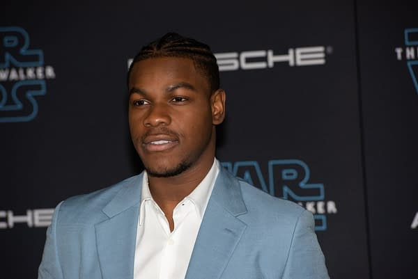 John Boyega attends the premiere of Disney's "Star Wars: The Rise of Skywalker" on December 16, 2019 in Hollywood, California. Editorial credit: Silvia Elizabeth Pangaro / Shutterstock.com