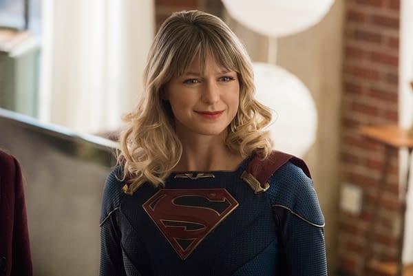 Melissa Benoist as Kara/Supergirl on Supergirl, courtesy of The CW.