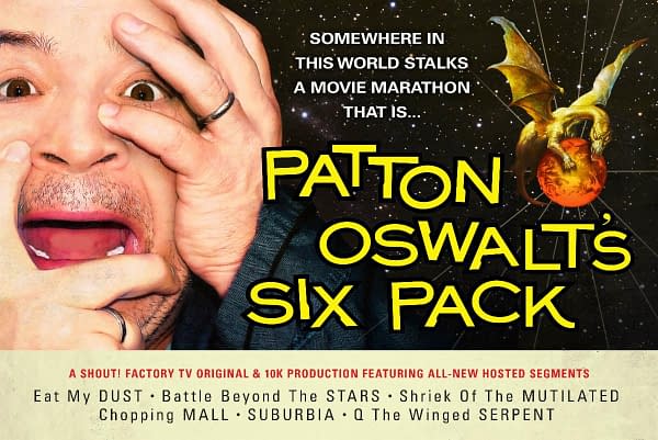 Patton Oswalt Hosts Movie Marathon On Shout TV Tomorrow
