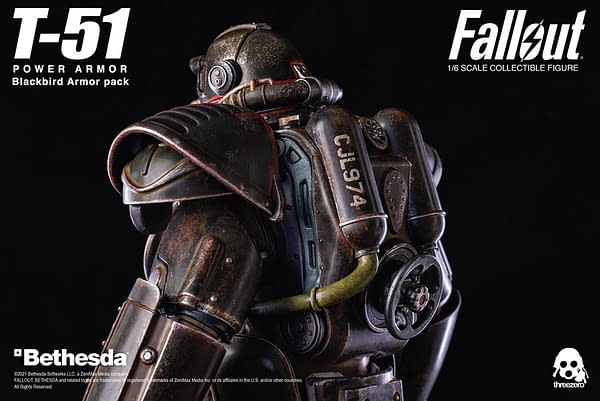 Fallout Blackbird Power Armor Set Arrives at threezero