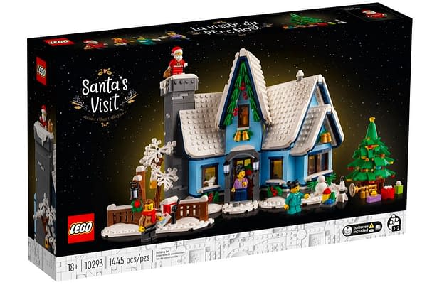 Christmas Comes Early as LEGO Unveils Santa's Visit Model Set