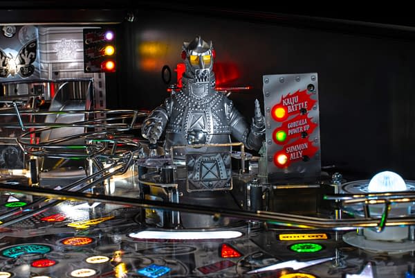 Godzilla 70th Anniversary Edition Pinball Machine Unveiled