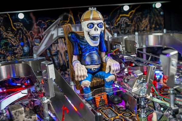 Stern Pinball Has Released the Metallica Remastered Pinball Table