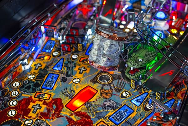 Stern Pinball Has Released the Metallica Remastered Pinball Table