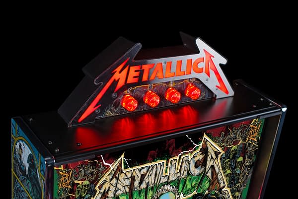 Stern Pinball Releases New Metallica Remastered Accessories