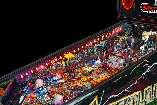 Stern Pinball Releases New Metallica Remastered Accessories