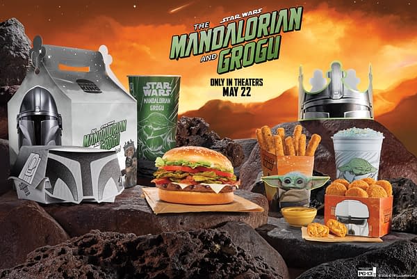 Burger King Launches Star Wars: The Mandalorian and Grogu Menu